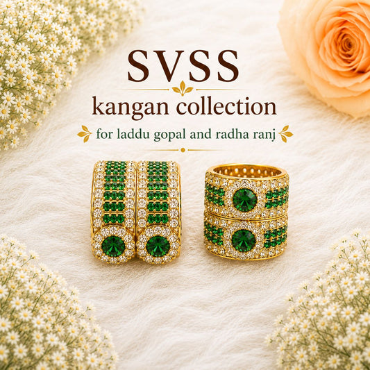 Heavy Kangan - Laddu Gopal & Radha Ranj Shingar | Size 5 to 9 | Festival & Daily Wear