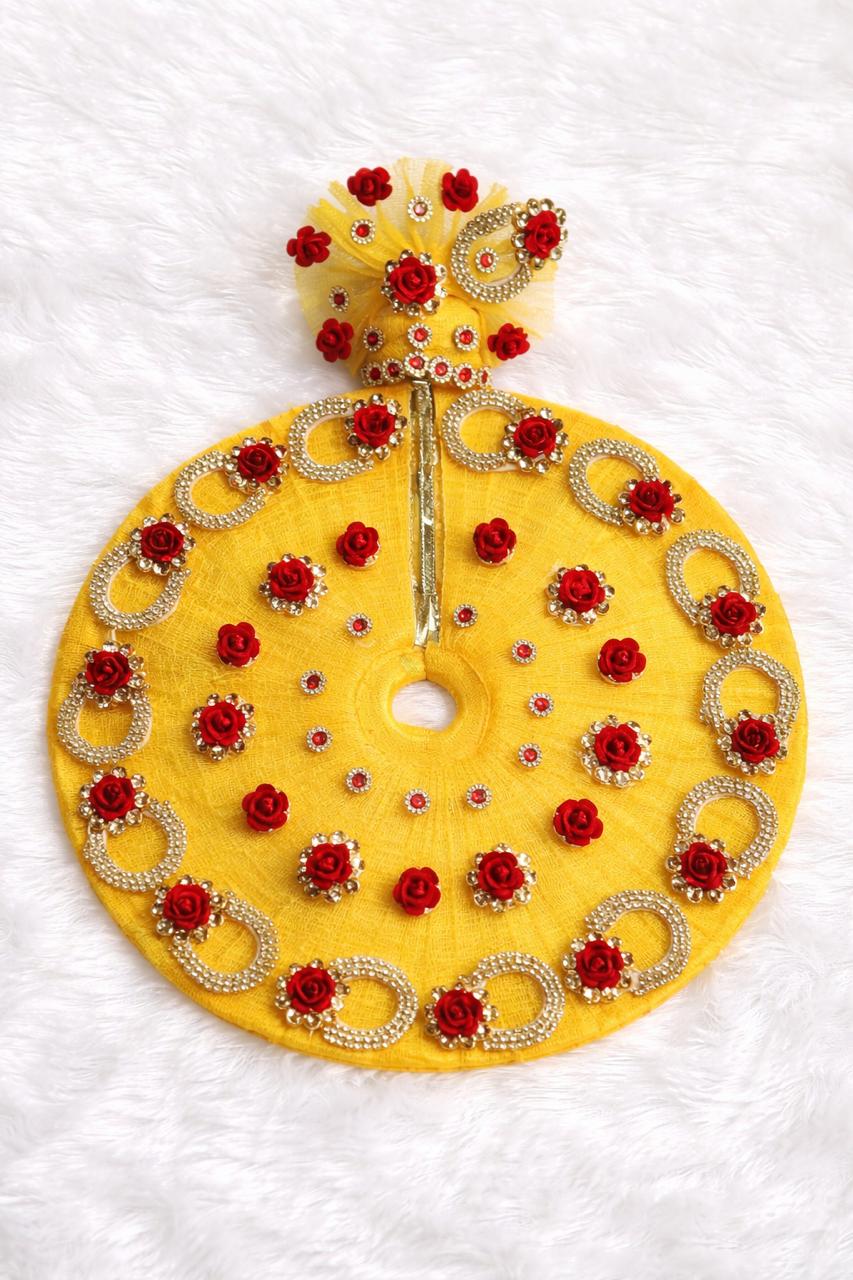 Laddu Gopal Net Dress / Poshak (0–7 Size) | Multi Color | Festival & Daily Wear