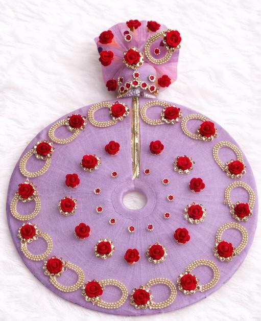 Laddu Gopal Net Dress / Poshak (0–7 Size) | Multi Color | Festival & Daily Wear
