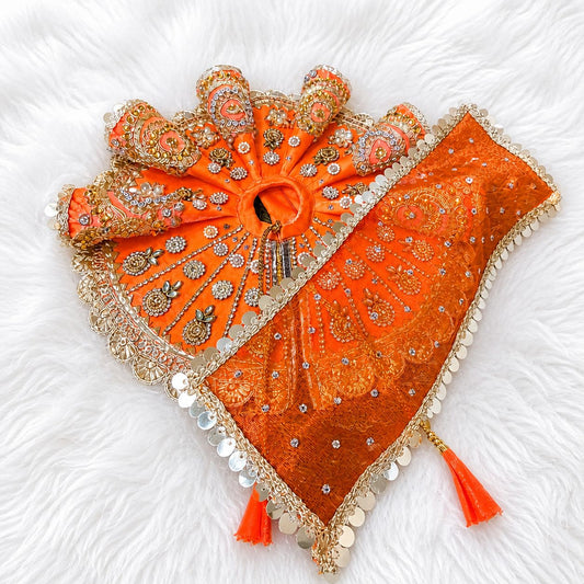 Bal Radha Rani Poshak | Laddu Gopal Dress Size 0-10 | Festival & Daily Wear