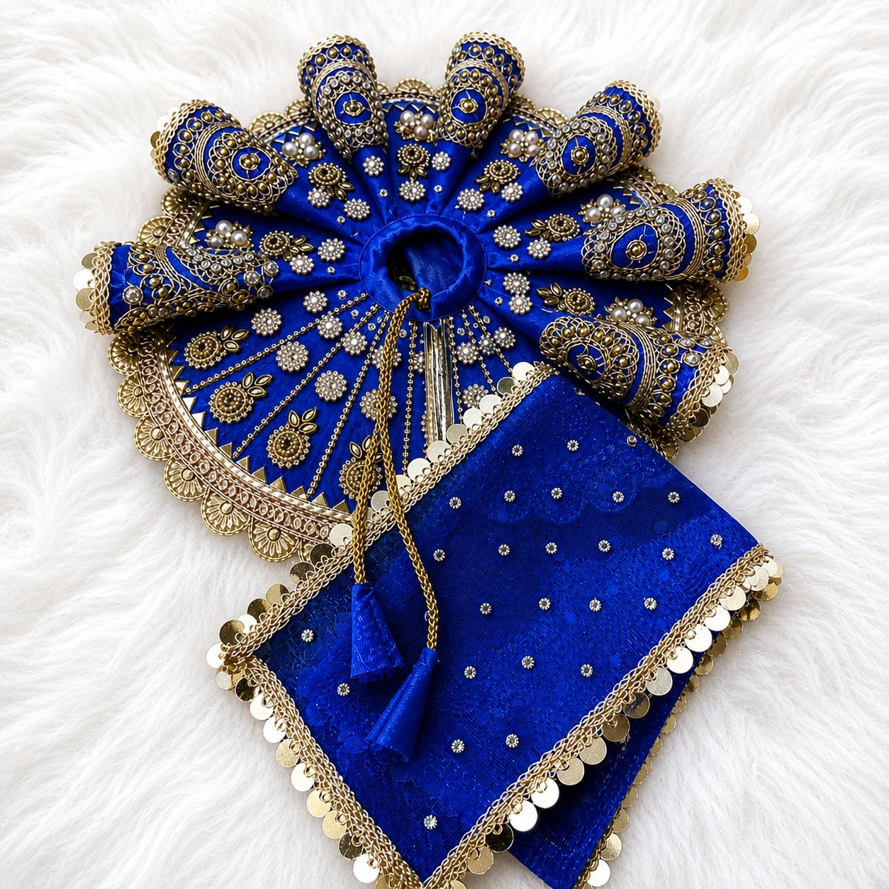 Bal Radha Rani Poshak | Laddu Gopal Dress Size 0-10 | Festival & Daily Wear