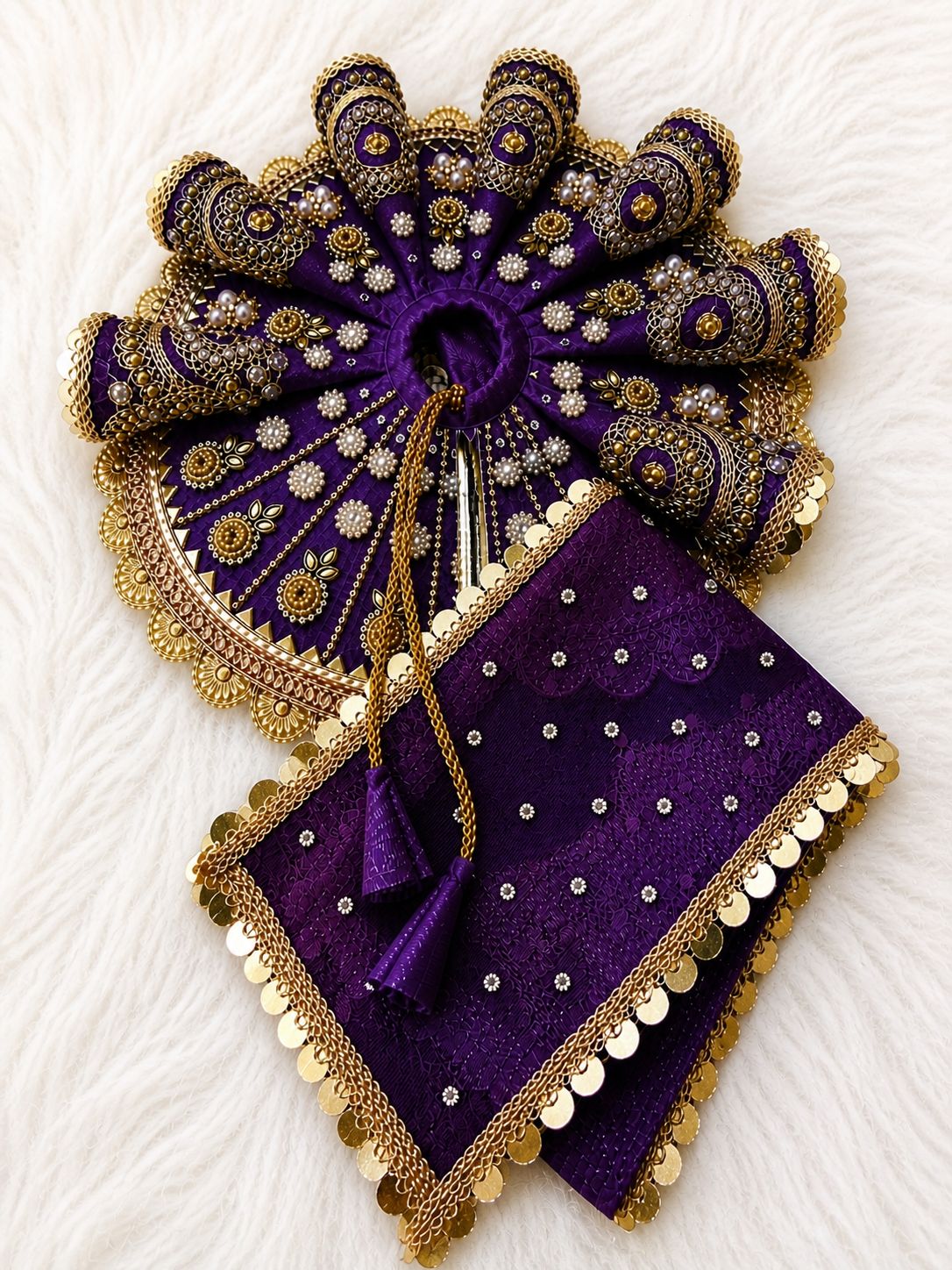 Bal Radha Rani Poshak | Laddu Gopal Dress Size 0-10 | Festival & Daily Wear