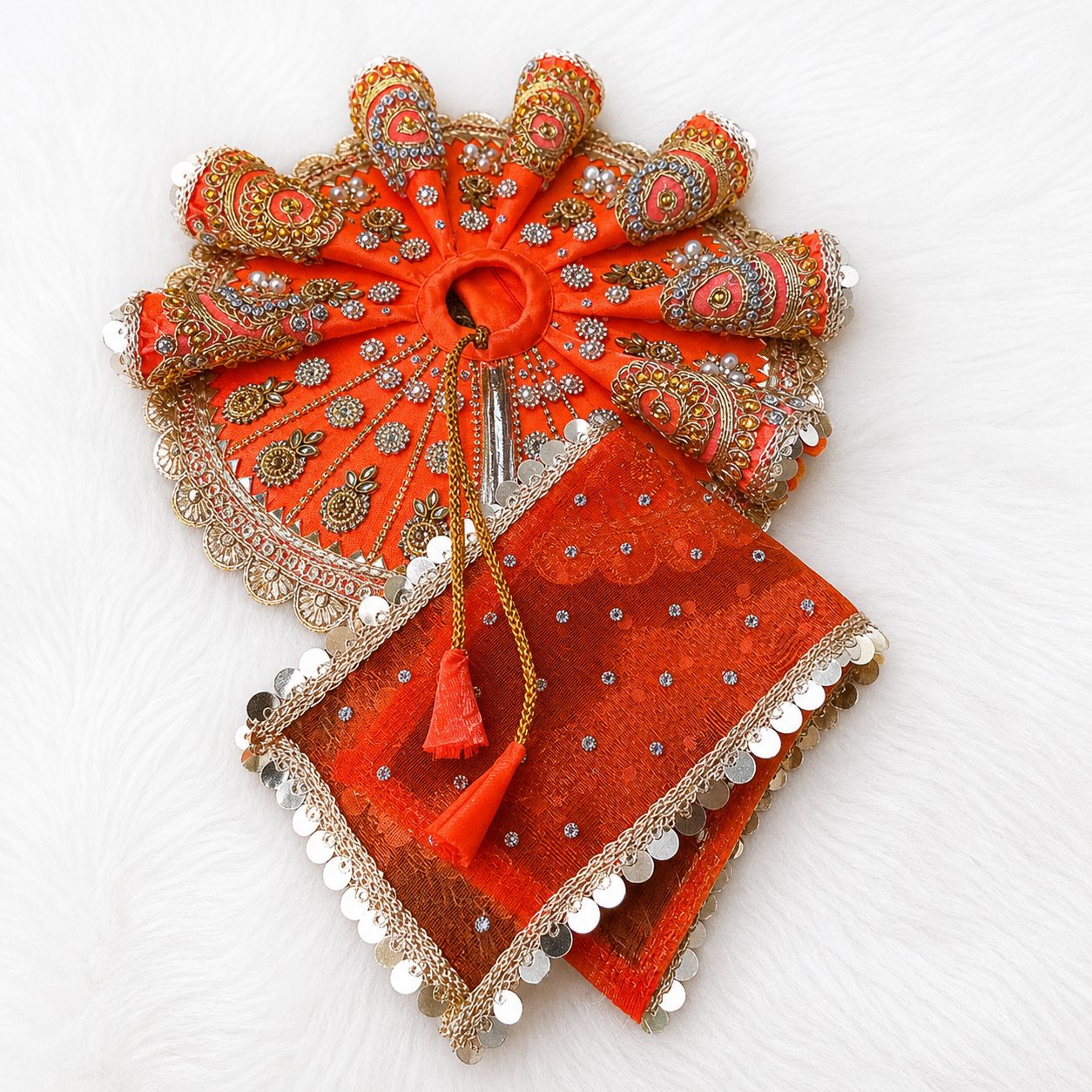 Bal Radha Rani Poshak | Laddu Gopal Dress Size 0-10 | Festival & Daily Wear