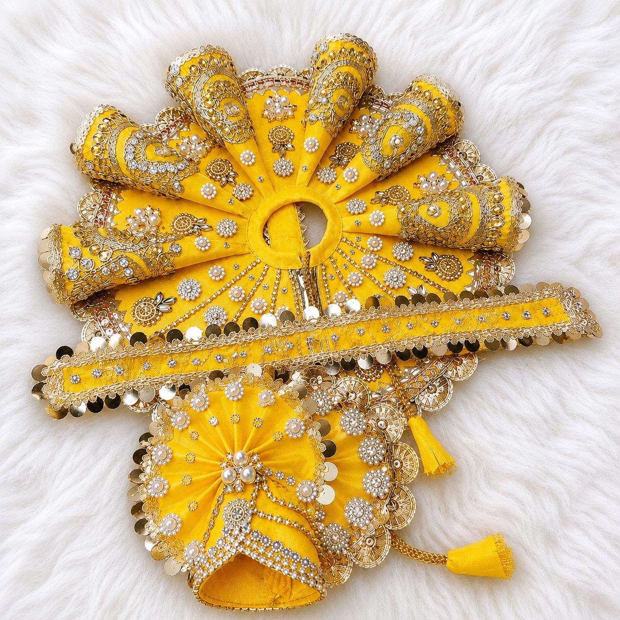 Laddu Gopal Poshak – Premium Handmade Deity Dress | Festival & Daily Wear | Size 0-7