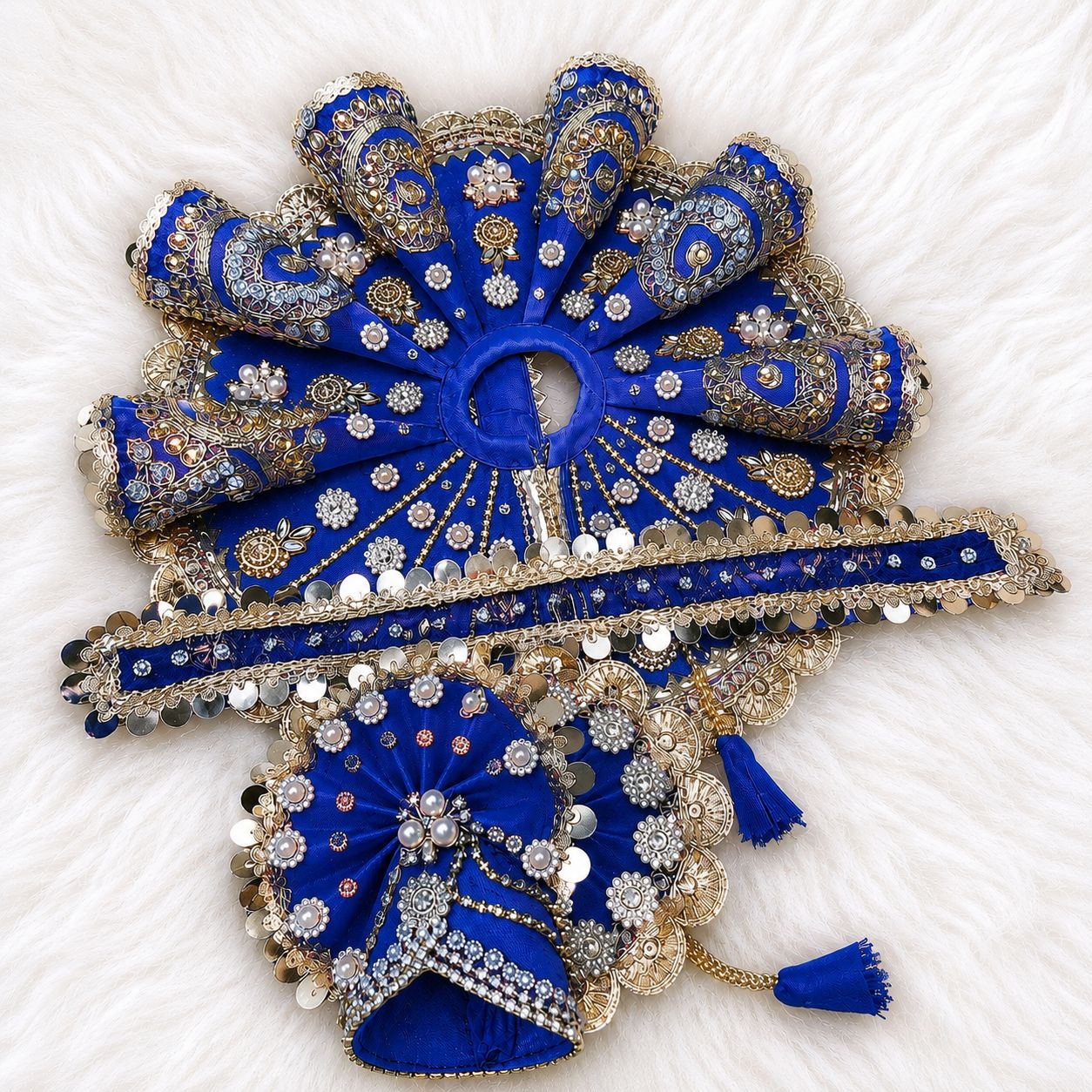 Laddu Gopal Poshak – Premium Handmade Deity Dress | Festival & Daily Wear | Size 0-7