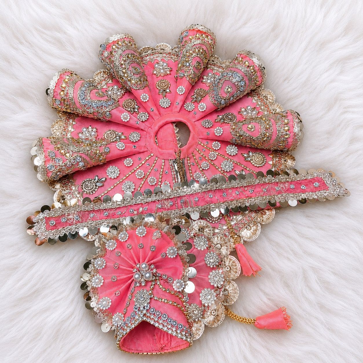 Laddu Gopal Poshak – Premium Handmade Deity Dress | Festival & Daily Wear | Size 0-7