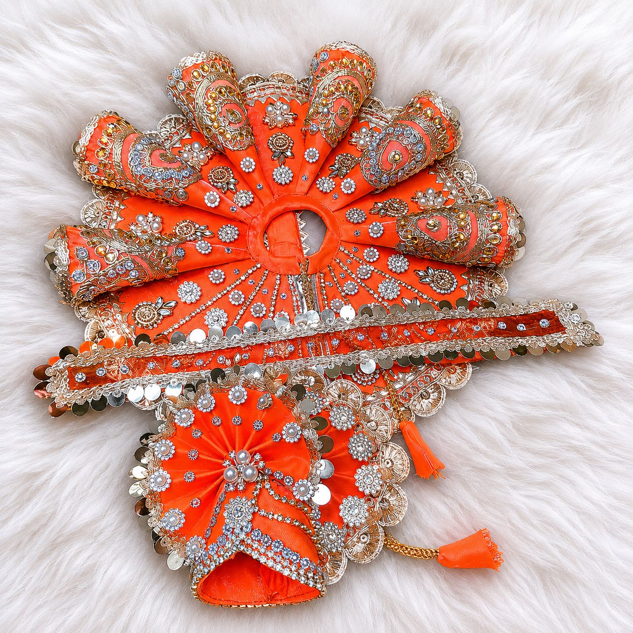 Laddu Gopal Poshak – Premium Handmade Deity Dress | Festival & Daily Wear | Size 0-7
