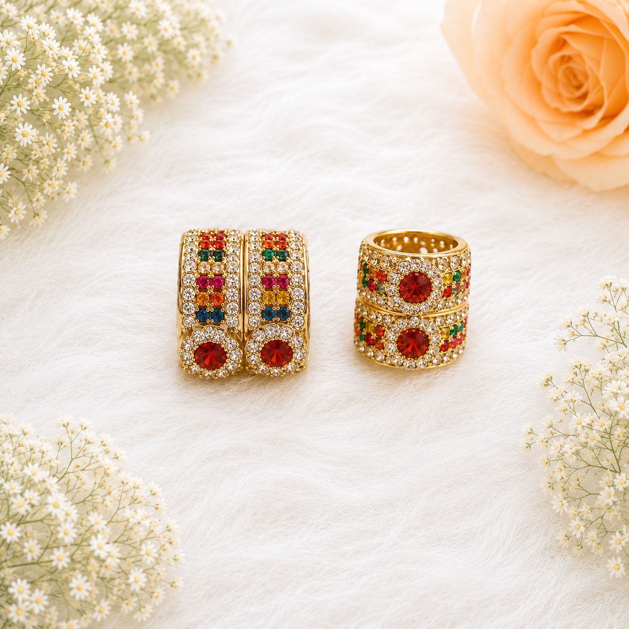 Heavy Kangan - Laddu Gopal & Radha Ranj Shingar | Size 5 to 9 | Festival & Daily Wear