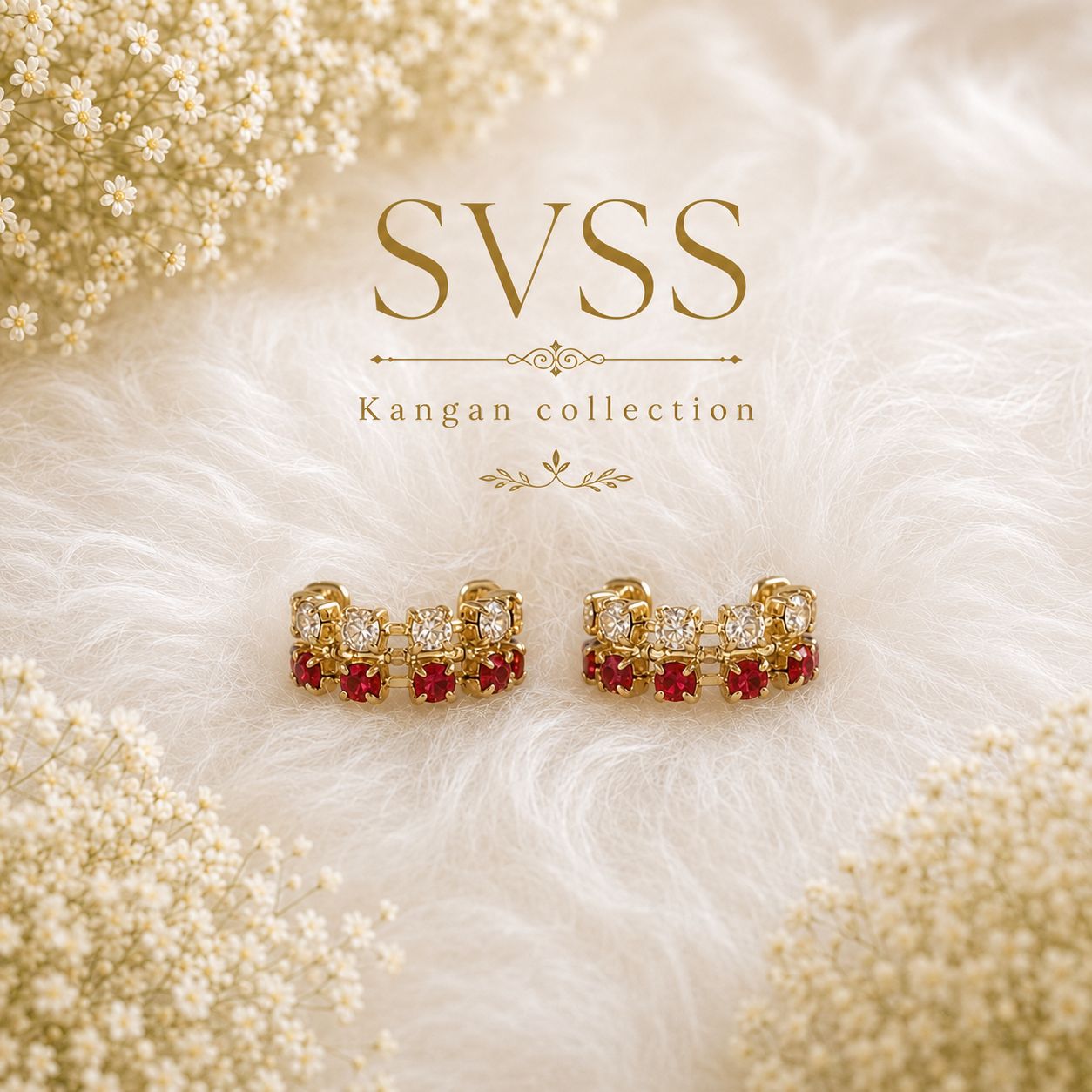 Heavy Kangan - Laddu Gopal & Radha Ranj Shingar | Size 00 to 3 | Festival & Daily Wear
