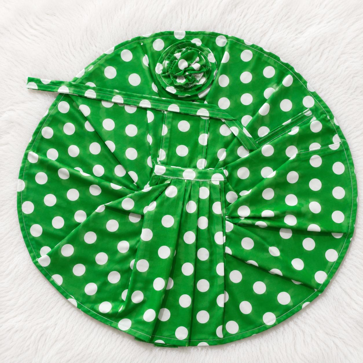 Polka Dot Poshak with Pagdi – Laddu Gopal & Radha Rani | Summer Collection | Sizes 5-8