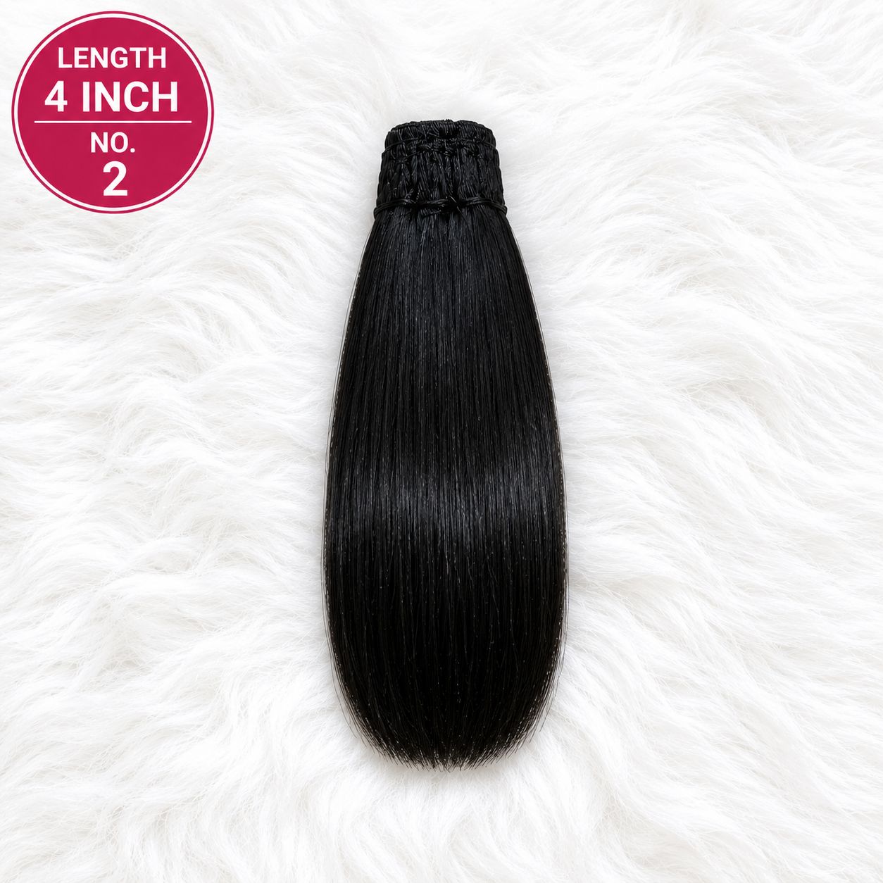 Premium Straight Hair for Radha Rani – Long & Silky | No. 1 to 4 | Mata Rani & Thakurani Ji